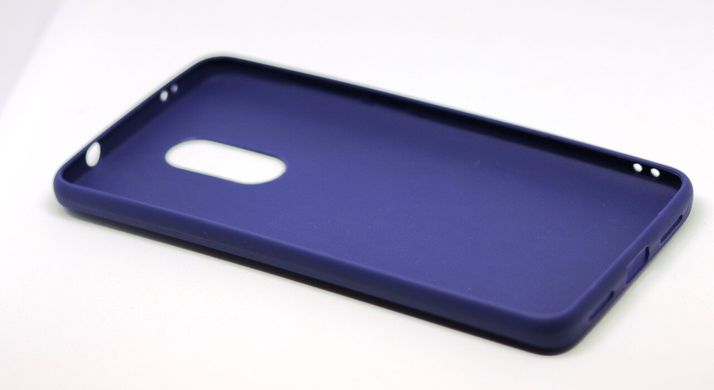 Чехол Style для Xiaomi Redmi Note 4X / Note 4 Global Version Бампер силиконовый синий