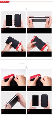Чехол GKK 360 для Xiaomi Redmi 6 бампер оригинальный Black