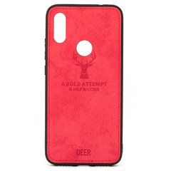 Чехол Deer для Xiaomi Redmi 7 бампер противоударный Красный