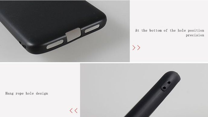 Чехол Style для Xiaomi Redmi 4X / 4X Pro Бампер силиконовый черный