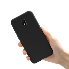 Чехол Style для Xiaomi Redmi 8A Бампер силиконовый Черный