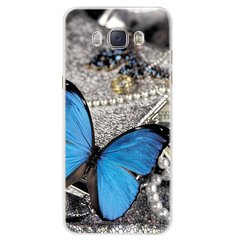 Чехол Print для Samsung Galaxy J5 2016 / J510 / J510H силиконовый бампер с рисунком Butterfly
