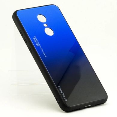 Чохол Gradient для Xiaomi Redmi 5 (5.7 ") бампер накладка Blue-Black