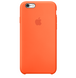 Чехол Silicone Сase для Iphone 6 / Iphone 6s бампер накладка Spicy Orange
