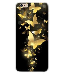 Чохол Print для Iphone 6 / 6s бампер силіконовий з малюнком Butterfly Gold