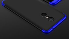 Чохол GKK 360 для Xiaomi Redmi Note 4X / Note 4 Global Version бампер оригінальний Blue + Black
