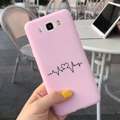 Чохол Style для Samsung J5 2016 / J510 Бампер силіконовий Рожевий Cardio