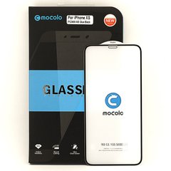 Захисне 5D Full Glue скло MOCOLO для Iphone XS чорне