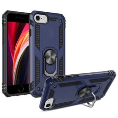 Чехол Shield для Iphone 7 / 8 Бампер противоударный (Без выреза) Blue