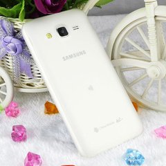 Чехол Style для Samsung J3 2016 / J320 Бампер силиконовый белый