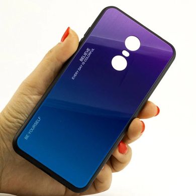 Чехол Gradient для Xiaomi Redmi 5 (5.7") бампер накладка Purple-Blue