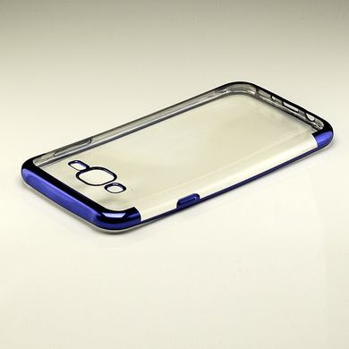 Чехол Frame для Samsung J7 Neo / J701 бампер силиконовый Blue