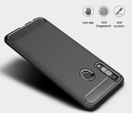 Чохол Carbon для Samsung Galaxy A20s / A207F бампер оригінальний Black