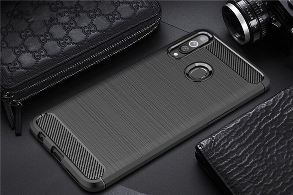 Чехол Carbon для Samsung Galaxy A20s / A207F бампер оригинальный Black