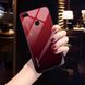 Чохол Gradient для Xiaomi Mi 8 Lite бампер накладка Red-Black