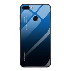 Чехол Gradient для Xiaomi Mi 8 Lite бампер накладка Blue-Black