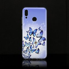 Чохол Print для Honor 10 Lite / HRY-LX1 силіконовий бампер butterfly blue