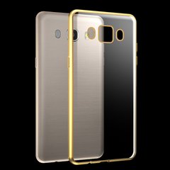 Чохол Frame для Samsung J5 2016 J510 J510H бампер силіконовий Gold