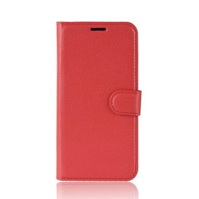 Чехол IETP для Xiaomi Mi 8 Lite книжка кожа PU красный