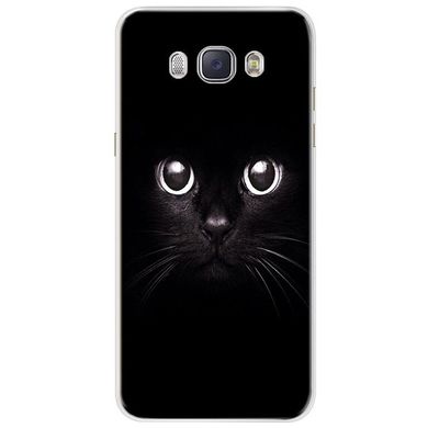 Чохол Print для Samsung Galaxy J5 2016 / J510 / J510H силіконовий бампер з малюнком Cat Black