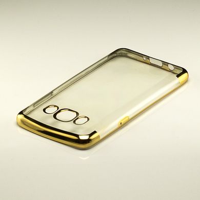 Чехол Frame для Samsung J5 2016 J510 J510H бампер силиконовый Gold