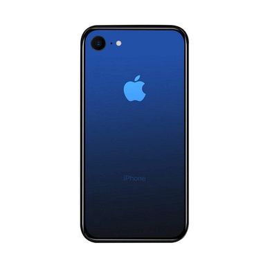 Чохол Amber-Glass для Iphone 6 / 6s бампер накладка градієнт Blue