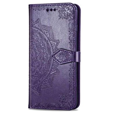 Чехол Vintage для Huawei Y5 2019 книжка кожа PU фиолетовый