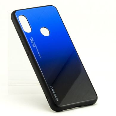 Чехол Gradient для Xiaomi Redmi Note 5 / Note 5 Pro Global бампер накладка Blue-Black