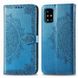 Чехол Vintage для Samsung Galaxy A51 2020 / A515 книжка кожа PU голубой