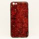 Чохол Epoxy для Iphone SE 2020 бампер мармуровий Red