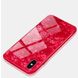 Чехол Marble для Iphone X бампер мраморный оригинальный Red