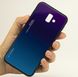 Чохол Gradient для Samsung J6 Plus / J610 бампер накладка Purple-Blue