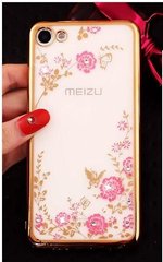 Чохол Luxury для Meizu U20 ультратонкий Бампер Gold