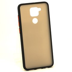 Чехол Matteframe для Xiaomi Redmi 10X бампер матовый противоударный Черный