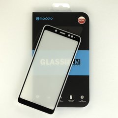 Защитное стекло Mocolo 5D Full Glue для Xiaomi Redmi Note 5 / Note 5 Pro Global полноэкранное черное