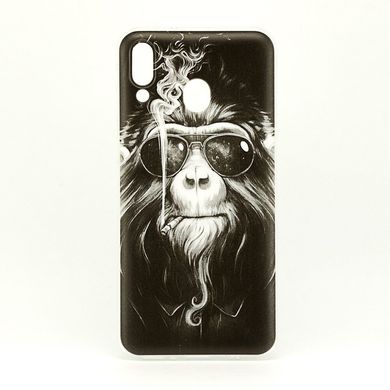 Чохол Print для Samsung Galaxy M20 силіконовий бампер Monkey
