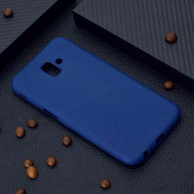 Чехол Style для Samsung Galaxy J6 2018 / J600F Бампер силиконовый синий