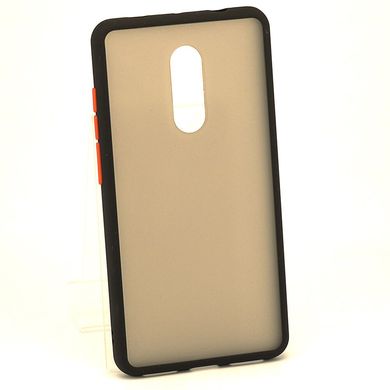 Чехол Matteframe для Xiaomi Redmi 5 Plus 5.99" бампер матовый противоударный Черный