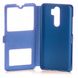 Чехол Window для Xiaomi Redmi Note 8 Pro книжка с окошком Blue