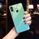 Чехол Gradient для Xiaomi Redmi Note 5 / Note 5 Pro Global бампер накладка Green-Blue