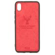 Чехол Deer для Xiaomi Redmi 7A бампер противоударный Красный