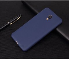 Чохол Style для Meizu M5s Бампер силіконовий синій