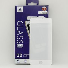 Захисне 3D скло MOCOLO для Iphone 8 Plus біле