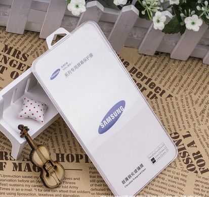 Захисне скло 5D Full Glue для Samsung A7 2017 / A720 повноекранне чорне