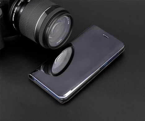 Чехол Mirror для Xiaomi Redmi 4A книжка зеркальная Clear View Black