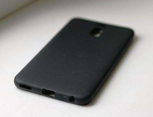 Чехол Style для Meizu M6 Note Бампер силиконовый черный