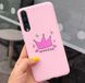 Чохол Style для Samsung Galaxy A30s 2019 / A307F силіконовий бампер Рожевий Princess