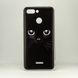 Чохол Print для Xiaomi Redmi 6 силіконовий бампер Cat black