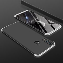 Чехол GKK 360 для Huawei P Smart Plus / Nova 3i / INE-LX1 бампер оригинальный Black-Silver