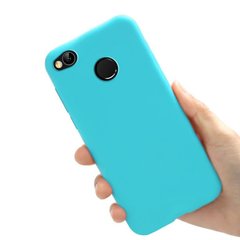 Чехол Style для Xiaomi Redmi 4X / 4X Pro Бампер силиконовый голубой